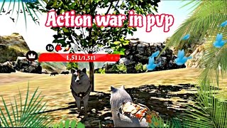 ACTION War In PvP  The wolf [upl. by Dorin487]