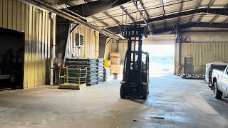 Yale 4500lb forklift  Besse Forest Products – Goodman WI – 12102024 [upl. by Lomaj103]