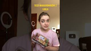 Lubicie makaroniki 🍪 testjedzenia [upl. by Hannaoj]