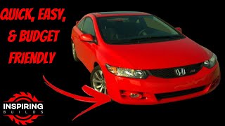 Installing Fog Lights on 8th Gen Civic [upl. by Florin]