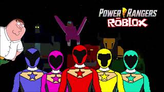 Power Rangers Roblox  Theme Song Peter Singing [upl. by Nol]