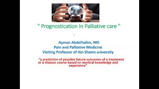 Prognostication in Paliative Care [upl. by Dorrehs]