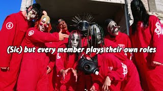 Slipknot  Sic but every member plays their own role [upl. by Gerti619]