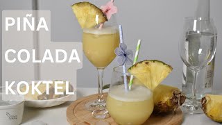 Piña Colada Cocktail  Kako da napravite koktel za svega 5 minuta  Mrvica Plazme [upl. by Holzman]