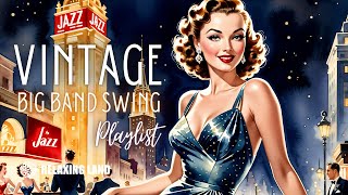 Happy Moments Classic 1940s Big Band Swing amp Jazz Club Vibes [upl. by Seuqirdor708]