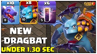 Under 130 Min Destroy Any Base Th14 Super Minion DragBat Attack Strategy in Coc [upl. by Lenny15]