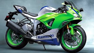 New 2024 Kawasaki Ninja ZX6R 40th Anniversary Edition [upl. by Enahc]