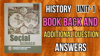 9th standard  Social Science  Book Back Answers  LEARNWITHME678 [upl. by Fee]