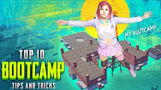 Top 10 Tips and Tricks for Bootcamp in PUBG Mobile  PUBG Mobile Guides [upl. by Maddi]