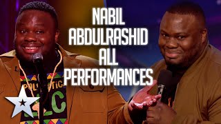 Nabil brought BIG LAUGHS with his NAUGHTY comedy  All Performances  Britains Got Talent [upl. by Assirahc]