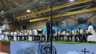 St James Fanfare Band Modimo o Mosa The New sampson concert 2024 [upl. by Pack369]