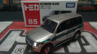 絕版Tomica unboxing no85 Mitsubishi Pajero [upl. by Yart]