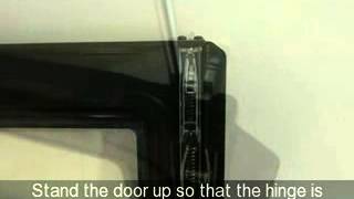 How to replace a door hinge on an ovenIndesit [upl. by Arayk559]