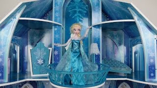 Elsa Vs Maleficent Real Life Disney Princess Movie  CHOCOLATE FOUNTAIN  Candy  10 Surprise Eggs [upl. by Aila]