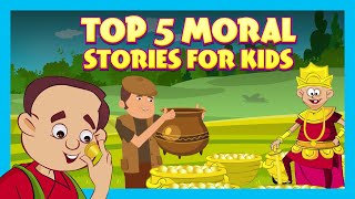 TOP 5 MORAL STORIES FOR KIDS  ENGLISH ANIMATED STORIES FOR KIDS  TRADITIONAL STORY  TSERIES [upl. by Aneryc]