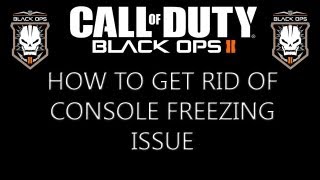 How to Reduce Freezing on Black Ops 2 Ps3 [upl. by Atse929]