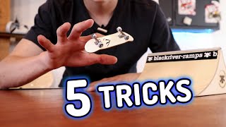 5 Fingerboard Tricks Every Beginner Should Learn [upl. by Llenad]