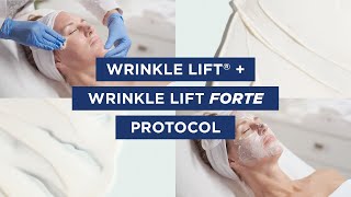 IMAGE Skincare  WRINKLE LIFT  WRINKLE LIFT FORTE TREATMENT PROTOCOL [upl. by Magbie]