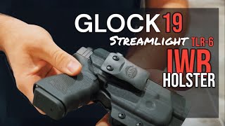 Glock 19  TLR6 IWB Holster  Dara Holsters  In Stock Holster for Concealed Carry [upl. by Marka]