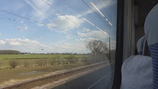 ECML on a TransPennine Express Class 185 4324 [upl. by Adnara475]