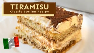 Secrets of the Classic Italian Tiramisu Revealed The Most Authentic Tiramisu Recipe EVER [upl. by Cirdes]