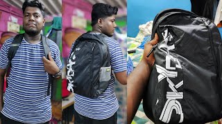 😍👌SKYBAGS 2165 L Backpack 🎒 BRAT Black ₹456 Unboxing video in Tamil 2025 [upl. by Drannel]