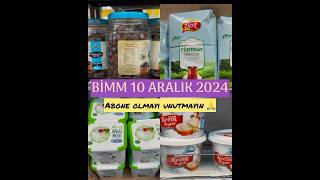 BİM 10 ARALIK 2024 İNDİRİMLİ ÜRÜNLER🌸indirimreklamdeğildirkeşfetolbimshortvideoaboneol [upl. by Aizatsana877]