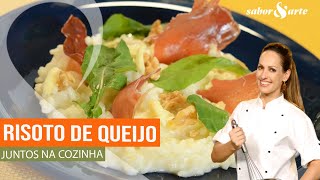 Risoto de queijo com limão siciliano  Juntos na cozinha com Raquel Novais [upl. by Artim]