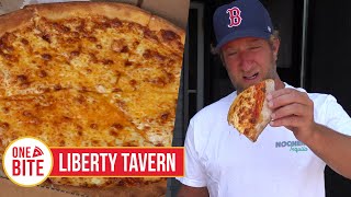 Barstool Pizza Review  Liberty Tavern Quincy MA [upl. by Rengaw552]