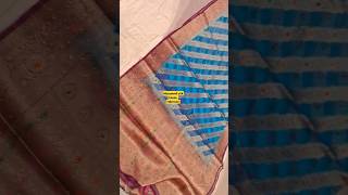 Banarasi Organza Sarees sarees sadi silk handloom baranasisaree saree silkfabric silksaree [upl. by Naujed]