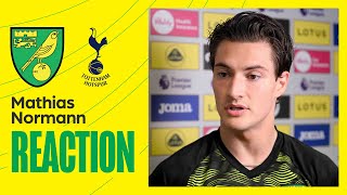 Norwich City 05 Tottenham Hotspur  Mathias Normann Reaction [upl. by Iroc754]