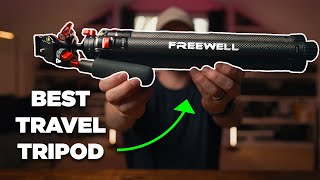 The BEST Travel Tripod In 2024 FREEWELL REEL TRIPOD [upl. by Olenka]