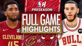 Cleveland Cavaliers vs Chicago Bulls  Full Game Highlights  October 18 2024 NBA Preseason [upl. by Carolyne]