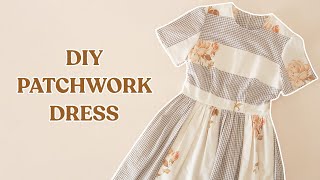 How To Make A PATCHWORK Dress [upl. by Drescher]