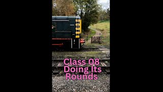 Diesel Shunter Heratage Class 08 Doing Its Rounds Garycvr23 severnvalleyrailway trainspotting [upl. by Carder501]