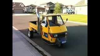 Custom Piaggio Ape 50 Walkaround [upl. by O'Neil530]