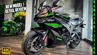 2024 Kawasaki ZX10r New Model Detail Walkaround Review  ZX10r Price amp New Features [upl. by Drarehs]