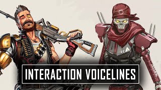 ALL Fuse Interaction Voice Lines  Apex Legends Season 8 [upl. by Nodla]