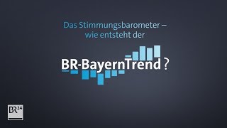 Wie wählt Bayern Wie entsteht der BRBayernTrend  fragBR24💡  BR24 [upl. by Attenol]