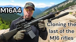 The M16A4 battle rifle The final generation of the M16 Overview of a clone rifle [upl. by Drue]