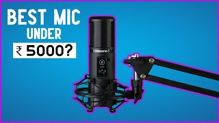 BEST YouTube and Podcast Microphone under Rs5000 [upl. by Yliak217]