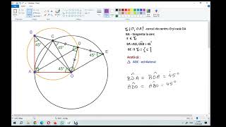 Cum arăţi că triunghiul AOC este echilateral [upl. by Anastatius]