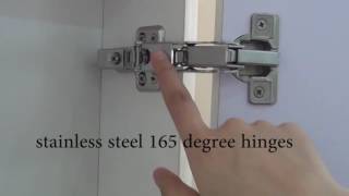 K165H video for kav 165 degree soft close hinges [upl. by Fiedling]