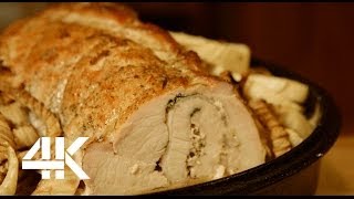 Porchetta Italiano Johnny Style  BBQ Grill Rezept Video  Die Grillshow 84 [upl. by Airdnaed722]