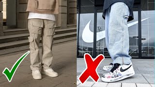 How To  Wear Cargo Pants  with NIKE AIR FORCE 1 [upl. by Durand]