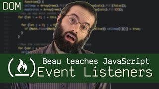 addEventListener  Beau teaches JavaScript [upl. by Venus]