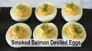 Smoked Salmon Deviled Eggs [upl. by Greggory]