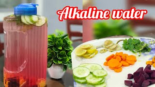 Refreshing Homemade Alkaline Water Recipe  stay hydrated ✨DIYAlkalineWater [upl. by Raman]