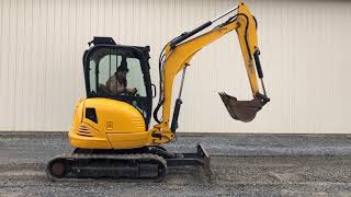 JCB 8035 working video [upl. by Haerle]