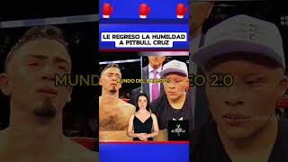 Le regreso la humildad a Pitbull Cruz boxeo boxing box [upl. by Yaluz473]